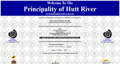 Desktop Screenshot of principality-hutt-river.org